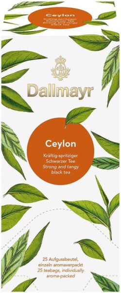 Dallmayr Ceylon Mischung Tee 25 Portionen