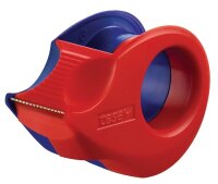 tesa Klebefilmabroller Mini-Abroller rot/blau