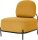 meet powered by PAPERFLOW Sessel ADMIRAAL gelb schwarz Stoff 66,5 x 71,0 x 77,0 cm, 1 St.