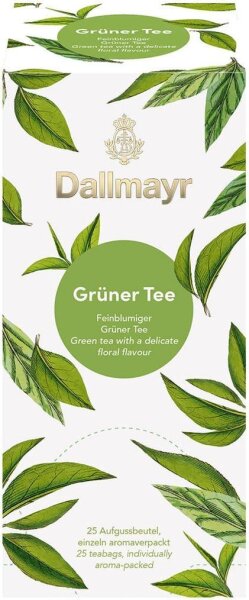Dallmayr Grüner Tee Tee 25 Portionen
