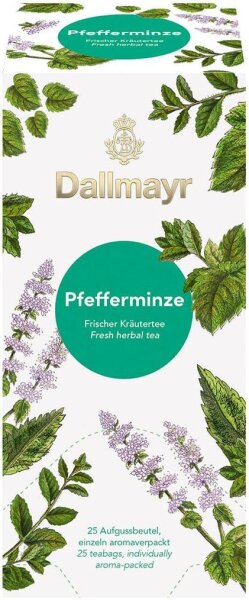 Dallmayr Pfefferminze Tee 25 Portionen