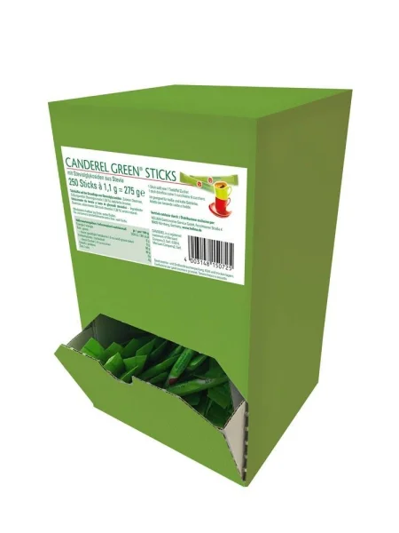 CANDEREL GREEN Stevia-Sticks, 250 x 1,1 g