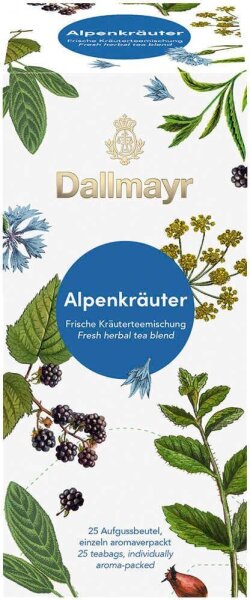 Dallmayr Alpenkräuter Tee 25 Portionen
