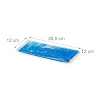 relaxdays Kühlpad-Set 8er 10026303_0 blau, 1 Set