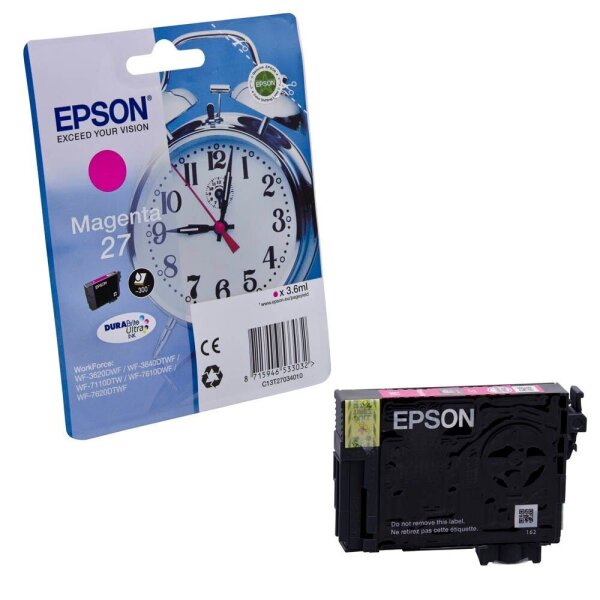 EPSON 27 / T2703 (Wecker) magenta Druckerpatrone