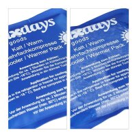 relaxdays Kühlpads 10045232_0 blau 11,0 x 11,0 cm, 8 St.  ( 10045232_0 )