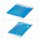 relaxdays Kühlpad-Set 4er 10039565_0 blau, 1 Set