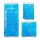 relaxdays Kühlpad-Set 4er 10039565_0 blau, 1 Set