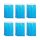 relaxdays Kühlpads Rechteck 10039564_0 blau 15,0 x 8,0 cm, 12 St.