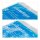 relaxdays Kühlpads Rechteck 10039564_0 blau 15,0 x 8,0 cm, 12 St.