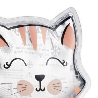 relaxdays Kühlpads Tiermotive 10046750_0 transparent, 4 St.