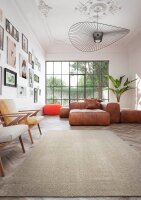 meet powered by PAPERFLOW Teppich DOLCE beige 160,0 x 230,0 cm