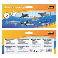 Idena P09810B/06B Meerestiere Spielfiguren-Set