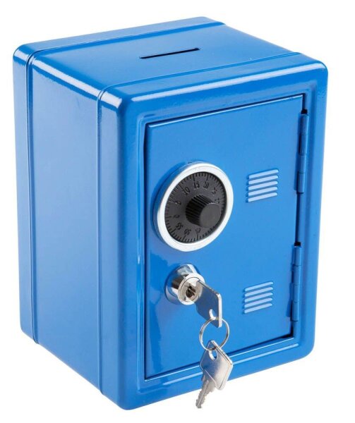 Idena Spardose Spartresor blau, 1 St.
