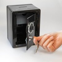 Idena Spardose Spartresor schwarz  ( 50034 )