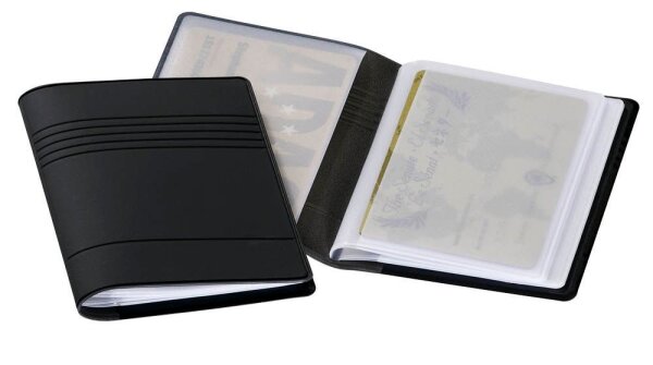 DURABLE Kreditkartenetui grau 5,4 x 8,5 cm, 1 St.