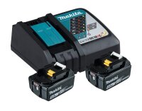 makita Werkzeugakkus mit Schnellladegerät Power...