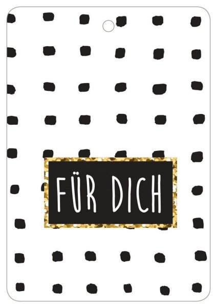 LUMA Geschenkanhänger mehrfarbig für Dich, 10 St.