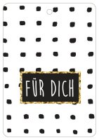 LUMA Geschenkanhänger mehrfarbig für Dich, 10 St.