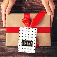 LUMA Geschenkanhänger mehrfarbig für Dich, 10 St.