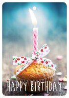 LUMA Geschenkanhänger mehrfarbig Happy Birthday mit...