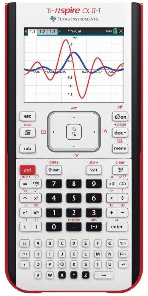 TEXAS INSTRUMENTS TI-Nspire CX II-T Grafikrechner schwarz/weiss