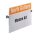 DURABLE Türschild CRYSTAL SIGN Acryl transparent DIN A4, 1 St.