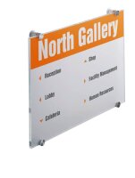 DURABLE Türschild CRYSTAL SIGN Acryl transparent DIN A3, 1 St.