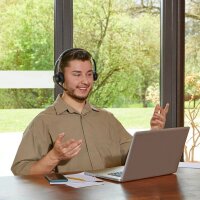 hama BT700 Bluetooth-Headset schwarz