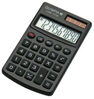 OLYMPIA LCD-1110 Taschenrechner schwarz
