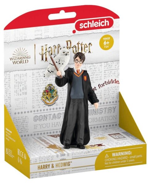 Schleich® Harry Potter 42633 Harry Potter und Hedwig Spielfigur