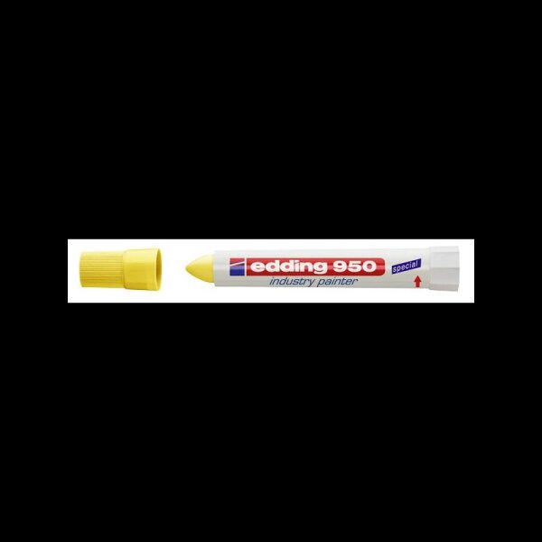edding 950 Industriemarker gelb 10,0 mm, 1 St.