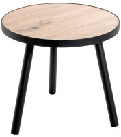 HAKU Möbel Beistelltisch rund MDF-Platte...