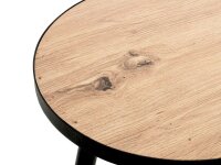 HAKU Möbel Beistelltisch rund MDF-Platte...