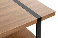 HAKU Möbel Couchtisch rechteckig Spanplatte bologna-eiche 120,0 x 60,0 x 45,0 cm, 1 St.