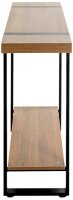 HAKU Möbel Konsolentisch rechteckig Spanplatte bologna-eiche 120,0 x 30,0 x 82,0 cm, 1 St.