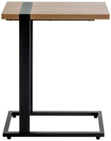 HAKU Möbel Beistelltisch rechteckig Spanplatte bologna-eiche 24,0 x 49,0 x 64,0 cm, 1 St.