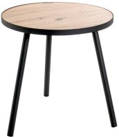 HAKU Möbel Beistelltisch rund MDF-Platte...