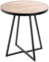 HAKU Möbel Beistelltisch rund MDF-Platte...