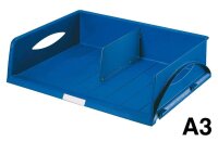 LEITZ Briefablage Sorty A3 quer Jumbo blau DIN A3 quer, 1...