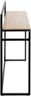 HAKU Möbel Konsolentisch rechteckig Spanplatte bergen-eiche 100,0 x 30,0 x 89,0 cm, 1 St.