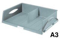 LEITZ Briefablage Sorty A3 quer Jumbo grau DIN A3 quer, 1...