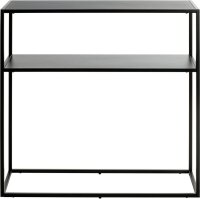 HAKU Möbel Bücherregal schwarz 80,0 x 30,0 x 80,0 cm, 1 St.