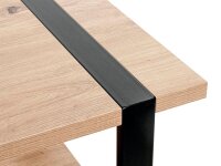 HAKU Möbel Beistelltisch quadratisch Spanplatte eiche 45,0 x 45,0 x 45,0 cm, 1 St.