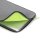 DICOTA Laptophülle Skin FLOW Kunstfaser grau/grün bis 35,8 cm (14,1 Zoll)