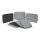 DICOTA Laptophülle Skin FLOW Kunstfaser grau/grün bis 35,8 cm (14,1 Zoll)