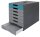 DURABLE Schubladenbox IDEALBOX PLUS  grau/blau 776306, DIN A4 mit 7 Schubladen, 1 St.