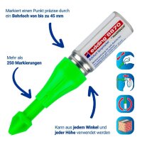 edding 8870 Tieflochmarker grün, 1 St.
