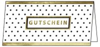 SIGEL Gutscheine Golden Glimmer DS100 DIN lang, 10 St.