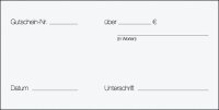 SIGEL Gutscheine Golden Glimmer DS100 DIN lang, 10 St.